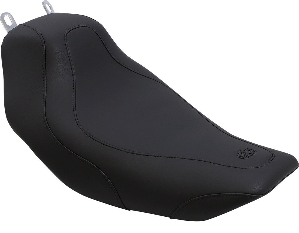 MUSTANG Tripper™ Solo Seat - without Backrest - Stitched - Black - FLH/FLT '97-'07 76350 — image 1