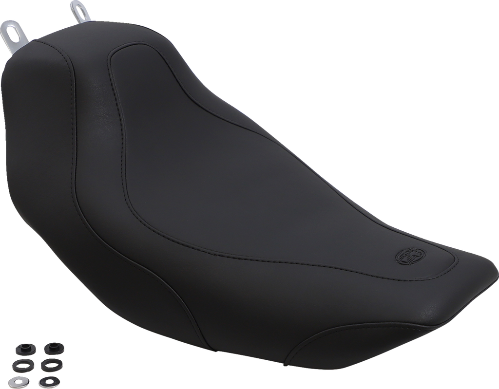 MUSTANG Tripper™ Solo Seat - without Backrest - Stitched - Black - FLH/FLT '97-'07 76350 — image 3