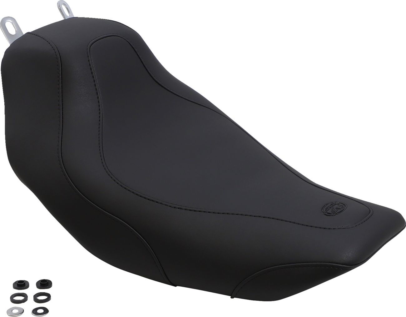 MUSTANG Tripper™ Solo Seat - without Backrest - Stitched - Black - FLH/FLT '97-'07 76350 — image 3