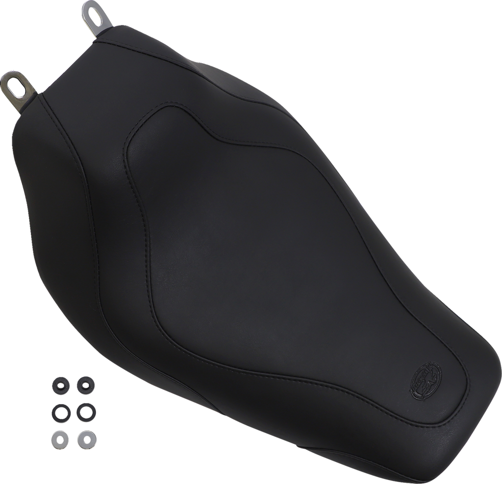 MUSTANG Tripper™ Solo Seat - without Backrest - Stitched - Black - FLH/FLT '97-'07 76350 — image 5