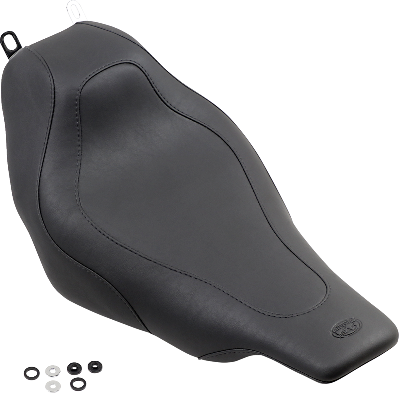 MUSTANG Tripper™ Solo Seat - without Backrest - Stitched - Black - FLH/FLT '97-'07 76457 — image 3
