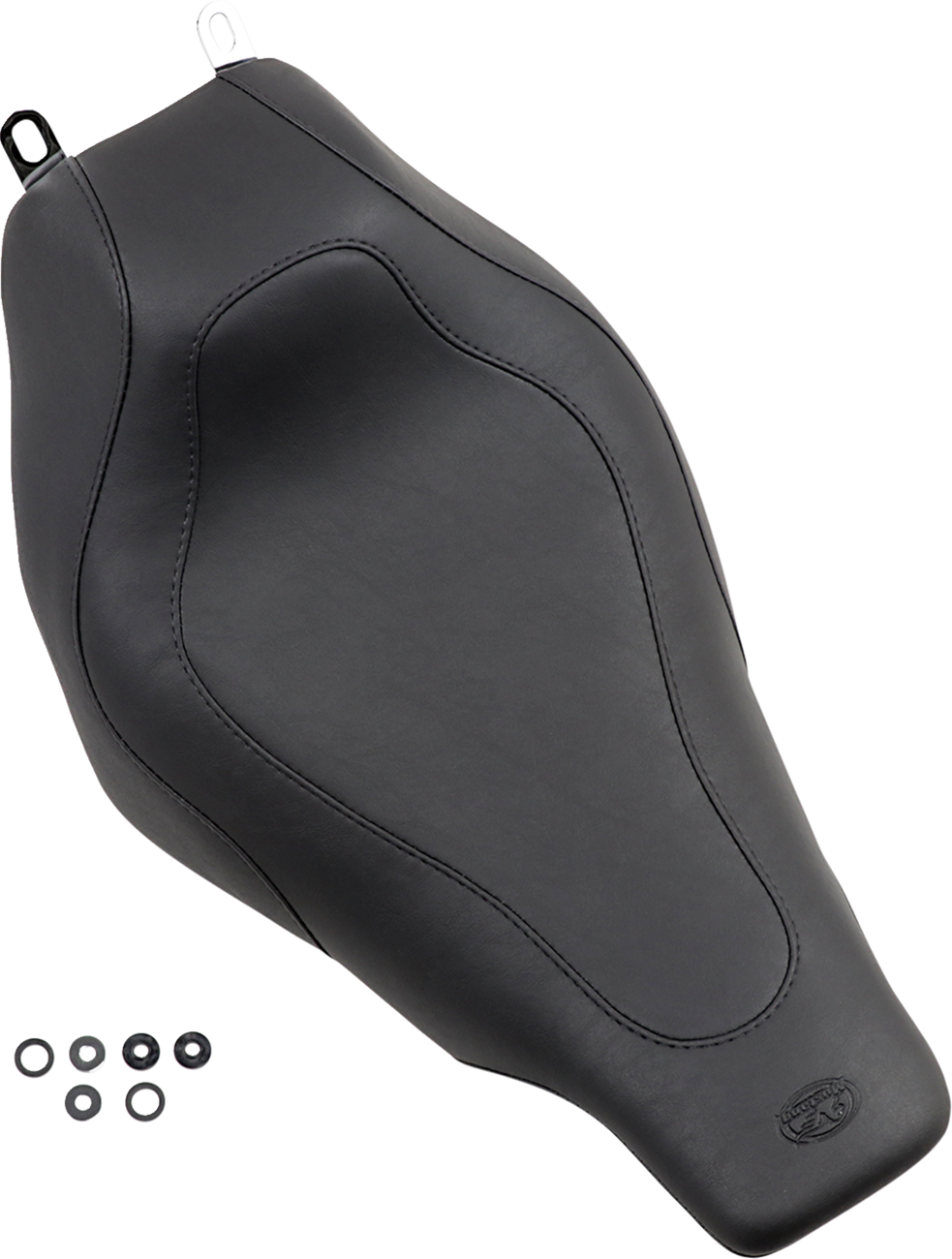 MUSTANG Tripper™ Solo Seat - without Backrest - Stitched - Black - FLH/FLT '97-'07 76457 — image 4
