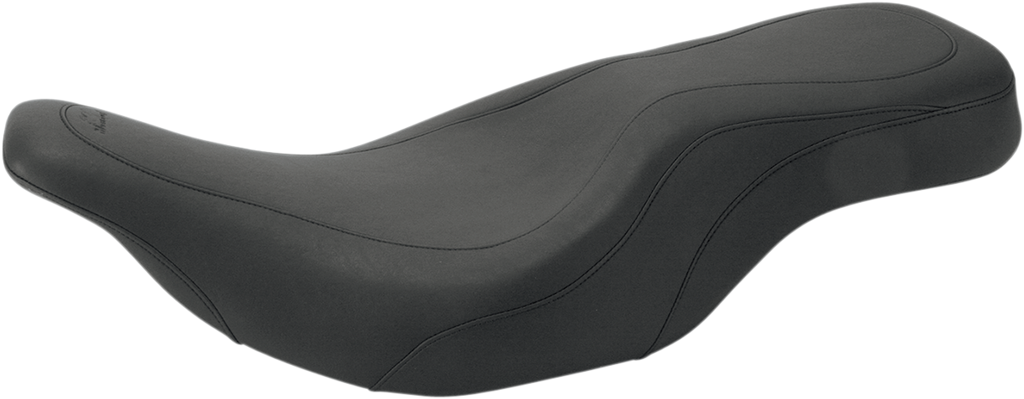 MUSTANG Wide Tripper™ 2-Up Seat - Without Backrest - FLH/FLT '97-'07 76587 — image 1