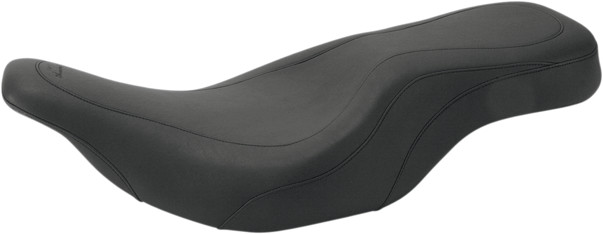MUSTANG Wide Tripper™ 2-Up Seat - Without Backrest - FLH/FLT '97-'07 76587 — image 1