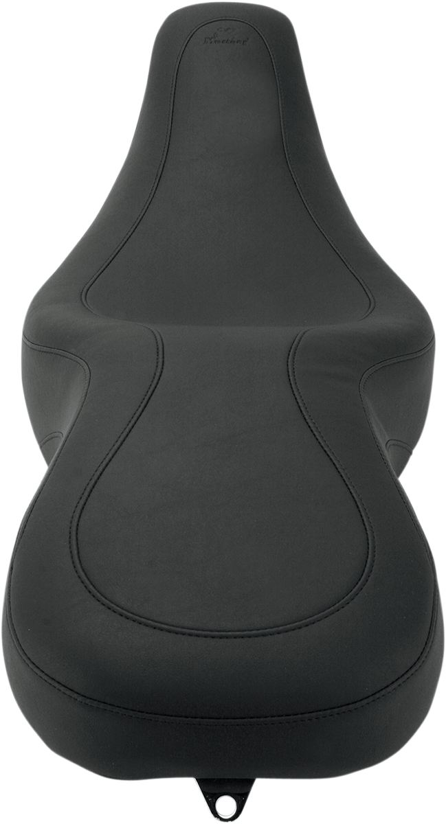 MUSTANG Wide Tripper™ 2-Up Seat - Without Backrest - FLH/FLT '97-'07 76587 — image 2