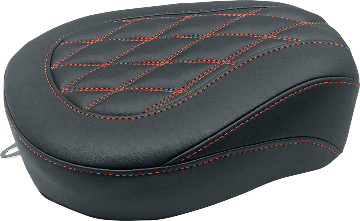 MUSTANG Wide Tripper™ Passenger Seat - Black w/ Gun Metal Stitching - FL '97-'25 76648GM — image 2