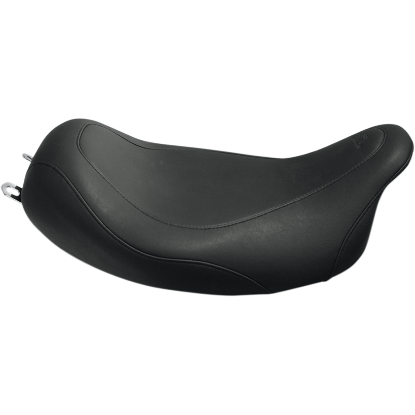 MUSTANG Seat - Wide Tripper™ Solo - without Backrest - Smooth - Black - FL '08-'25 76692 — image 1