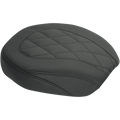 MUSTANG Wide Tripper Rear Seat - Diamond - Black - Dyna '06-'17 76705 — image 1