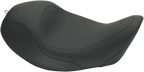 MUSTANG Forward Wide Tripper Solo Seat - Plain - Black - Dyna '06-'17 76707 — image 1