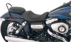 MUSTANG Forward Wide Tripper Solo Seat - Diamond - Black - Dyna '06-'17 76710 — image 3