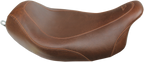 MUSTANG Seat - Wide Tripper™ Solo - without Backrest - Smooth - Brown - FL '08-'25 76720 — image 1