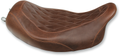 MUSTANG Seat - Wide Tripper™ Solo - without Backrest - Diamond - Brown - FL '08-'25 76722 — image 1