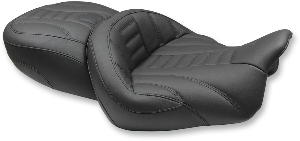 MUSTANG Deluxe Super Touring Seat - RoadKing '97-'07 76738 — image 2
