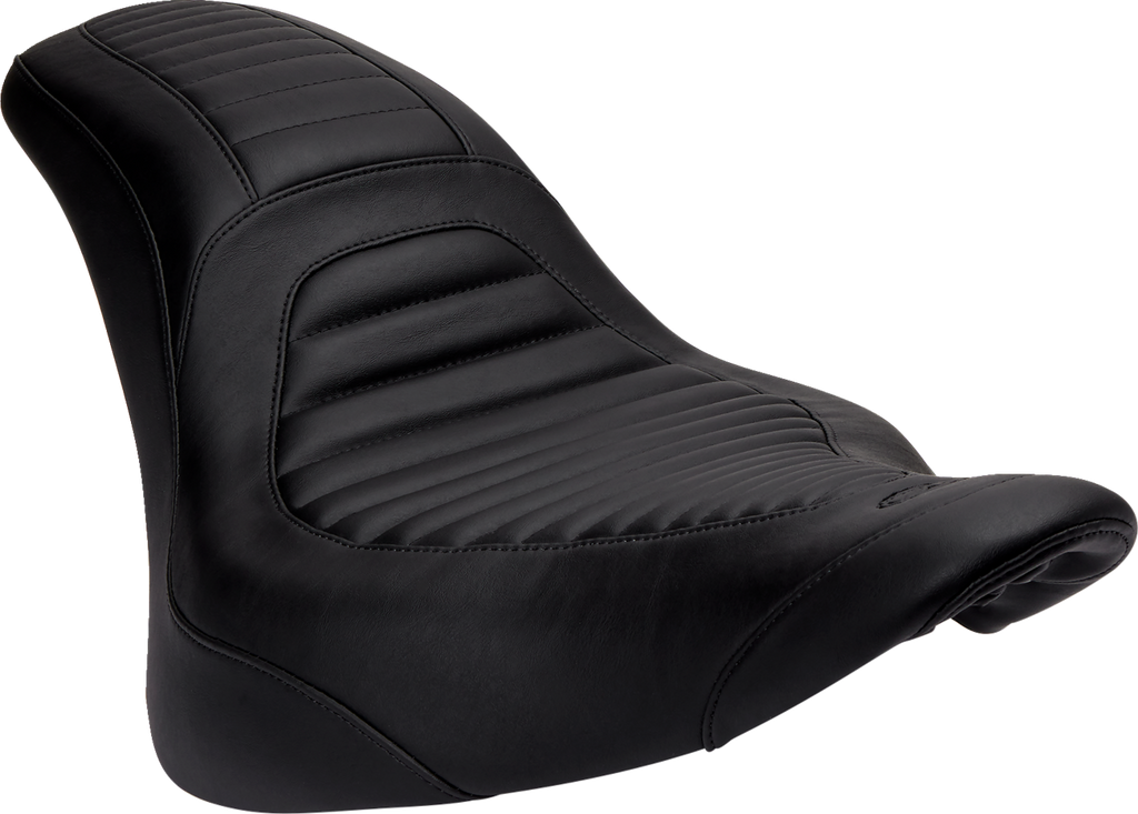 MUSTANG Tripper™ Fastback Seat - Front Tuck-n-Roll - Black - FXSB '13-'17 76781 — image 1