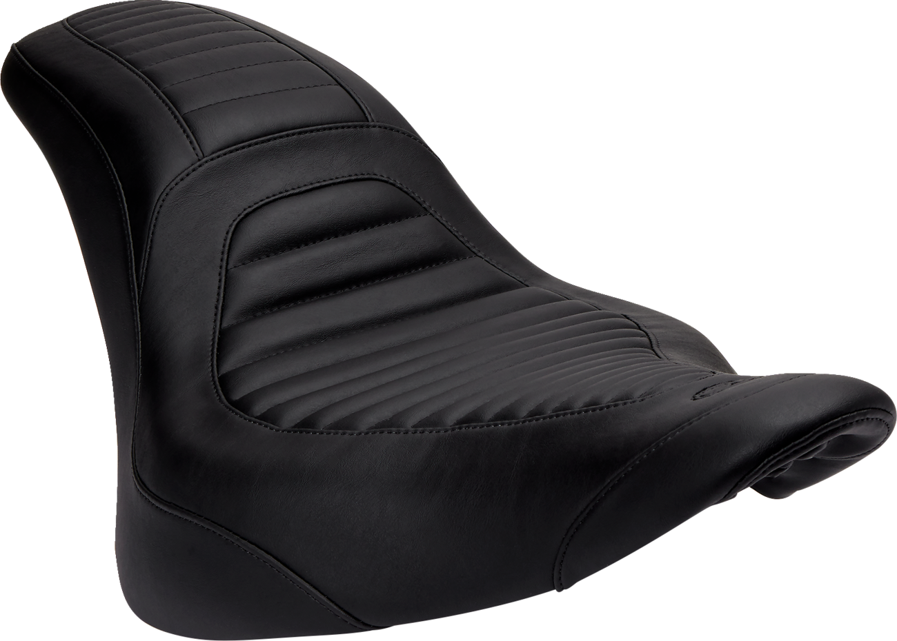 MUSTANG Tripper™ Fastback Seat - Front Tuck-n-Roll - Black - FXSB '13-'17 76781 — image 1