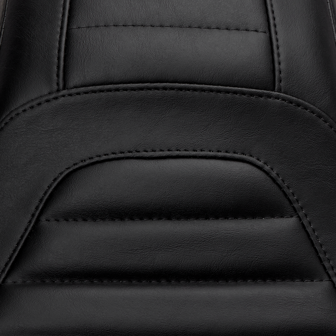 MUSTANG Tripper™ Fastback Seat - Front Tuck-n-Roll - Black - FXSB '13-'17 76781 — image 2