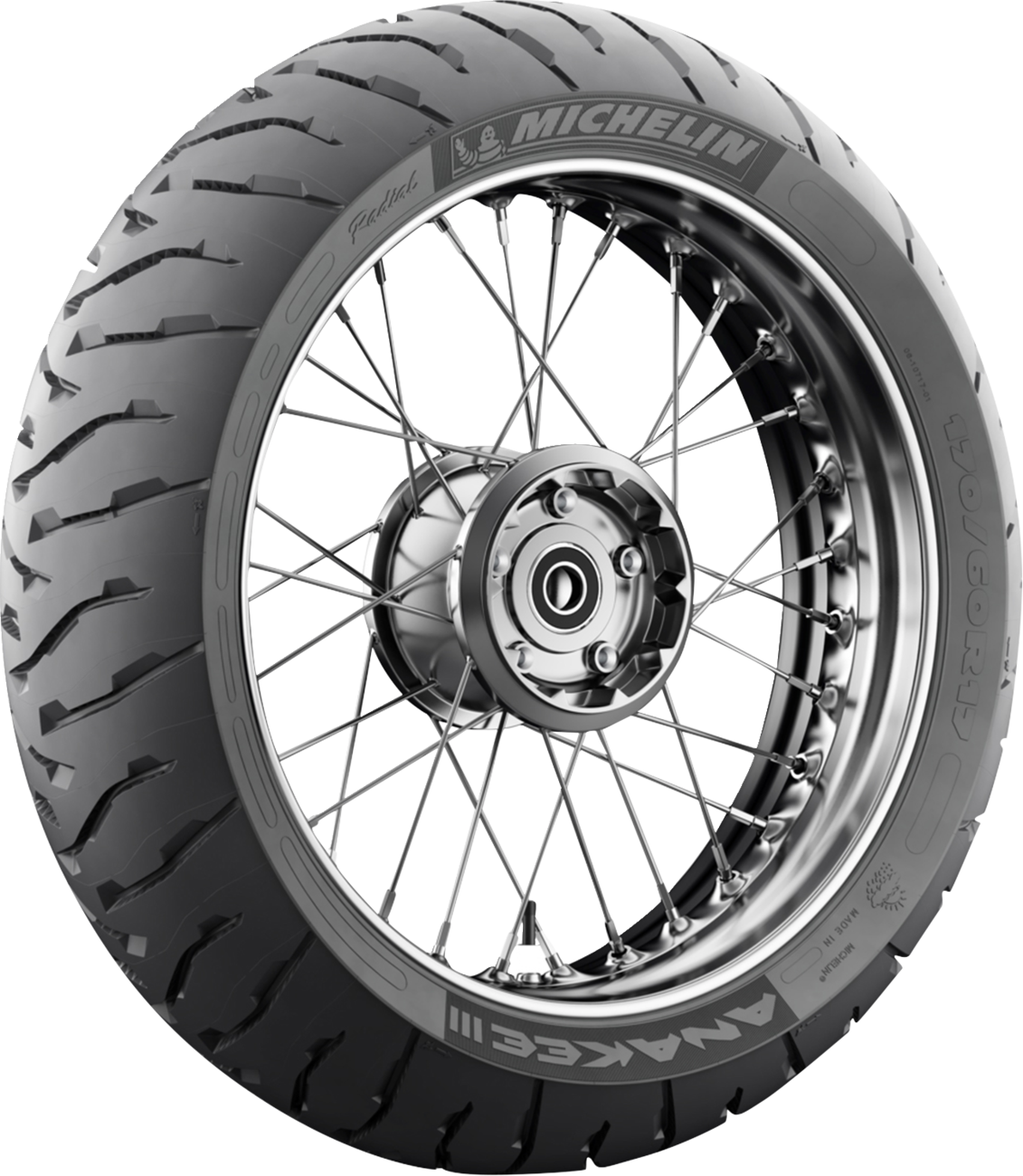 MICHELIN Tire - Anakee III - Rear - 150/70R17 - 69V 77958 — image 3