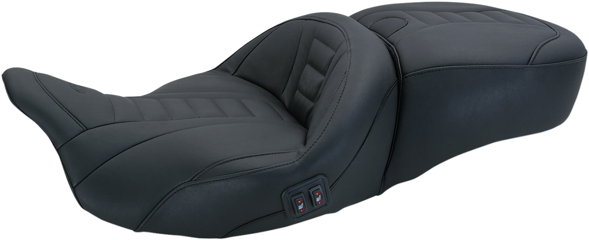 MUSTANG Heated Deluxe Touring Seat - FL '08-'25 79007 — image 1