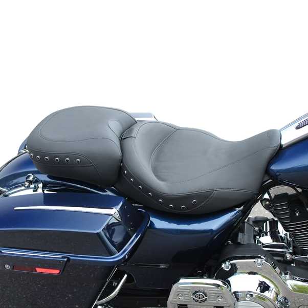 MUSTANG Wide Rear Seat - Studded - Black - FL '97-'25 79112 — image 3