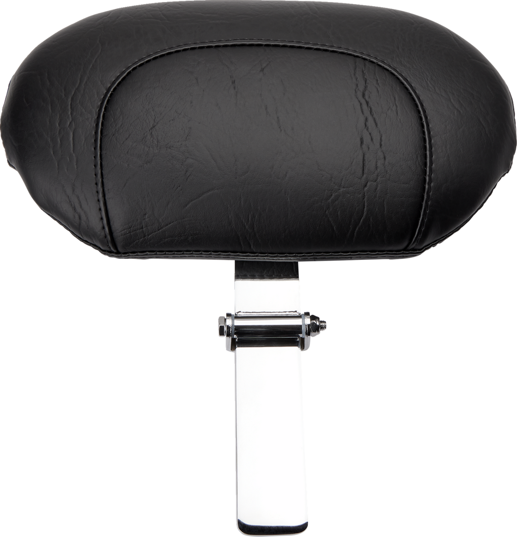 MUSTANG Wide Solo Seat - With Backrest - Black - Studded w/ Concho - FLST/FXST '00-'06 79120 — image 3