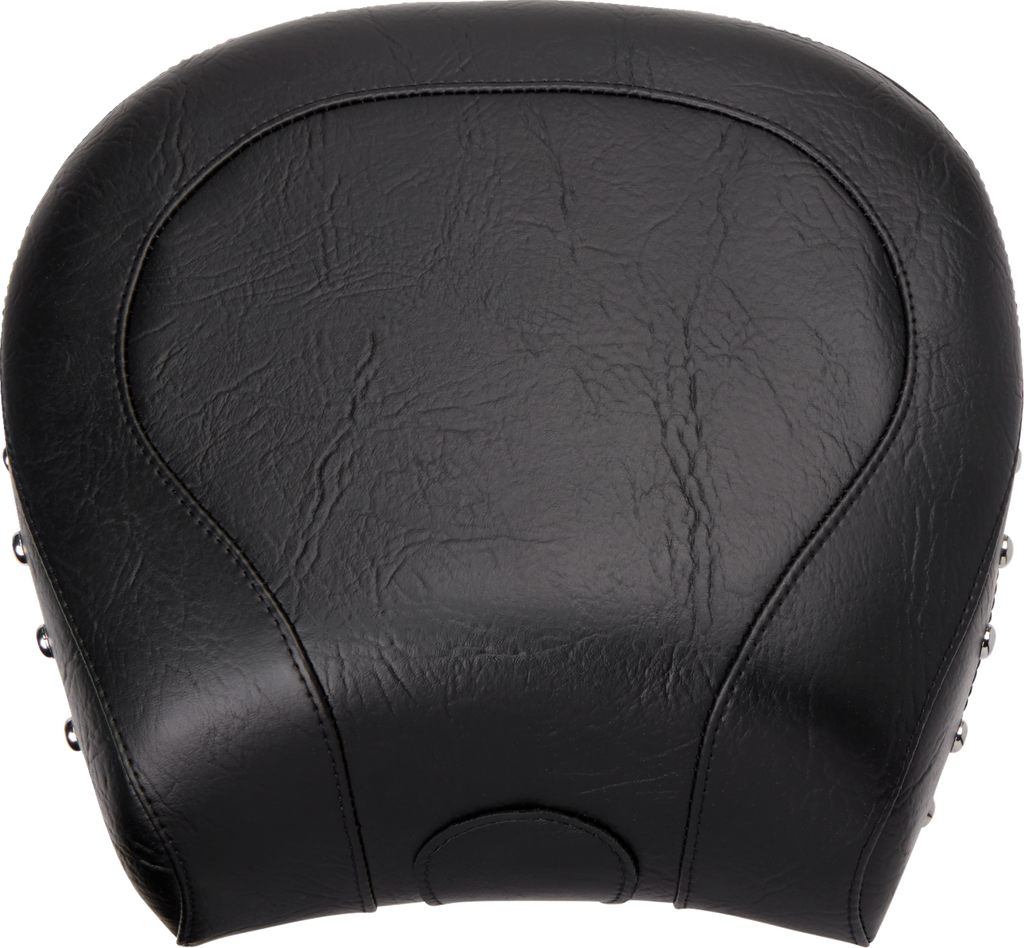 MUSTANG Wide Rear Seat - Studded - Black - FLST '00-'15 79486 — image 1