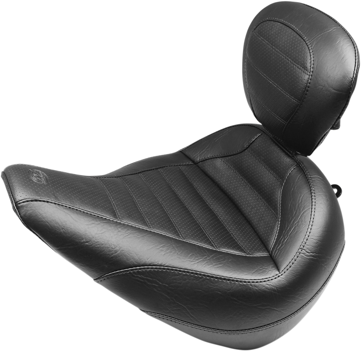 MUSTANG Solo Touring Seat - Driver's Backrest - Cube Stitch - FXBB/S '18-'25 79494 — image 2