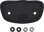MUSTANG Wide Solo Seat - With Backrest - Black - Studded w/ Concho - FLH/FLT '08-'25 79602 — image 3
