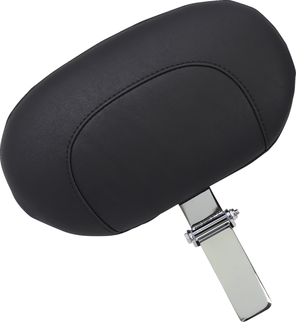 MUSTANG Wide Solo Seat - With Backrest - Black - Studded w/ Concho - FLH/FLT '08-'25 79602 — image 4