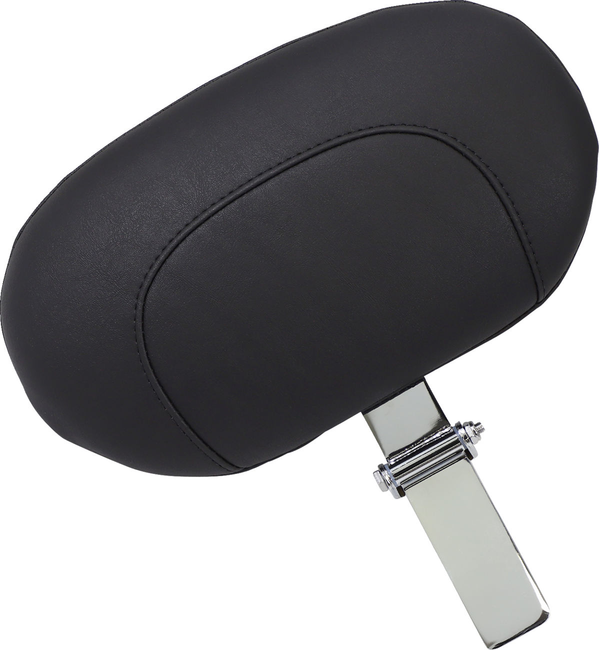 MUSTANG Wide Solo Seat - With Backrest - Black - Studded w/ Concho - FLH/FLT '08-'25 79602 — image 4