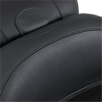 MUSTANG Lowdown Seat - with Driver Backrest - Plain - FLHR/FLHX '97-'07 79672 — image 4