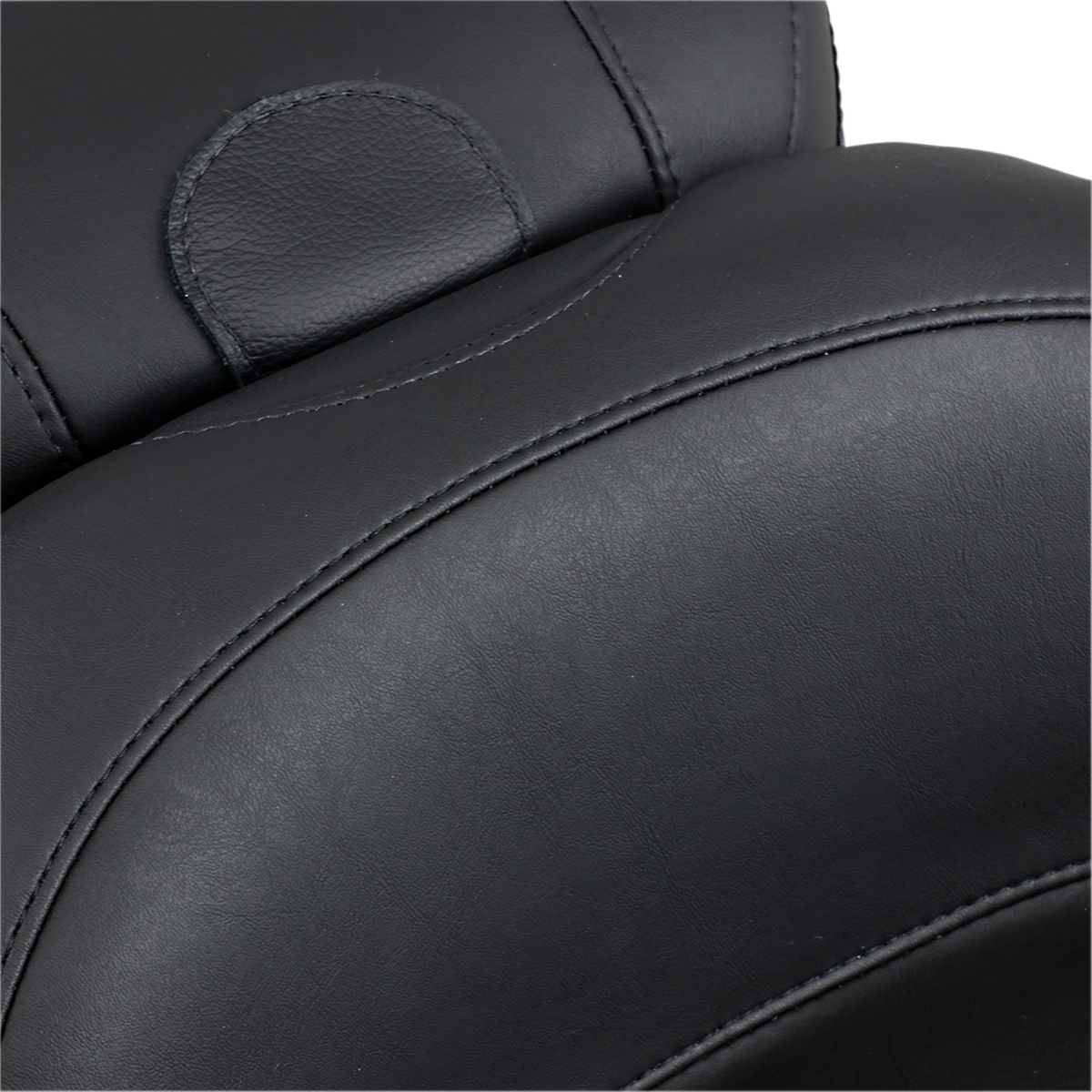MUSTANG Lowdown Seat - with Driver Backrest - Plain - FLHR/FLHX '97-'07 79672 — image 4