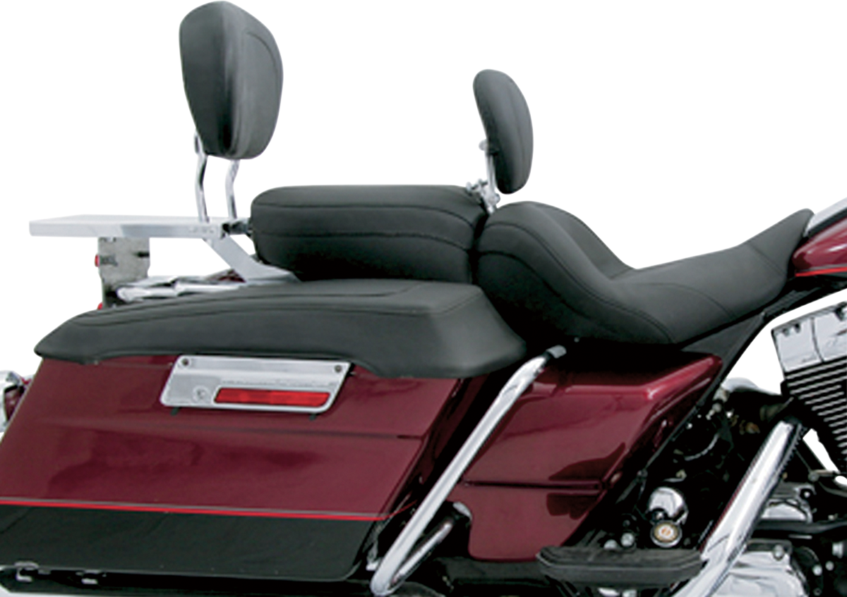 MUSTANG Lowdown Seat - with Driver Backrest - Plain - FLHR/FLHX '97-'07 79672 — image 5