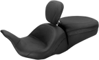 MUSTANG Lowdown Seat - with Driver Backrest - Plain - FL '08-'25 79703 — image 1