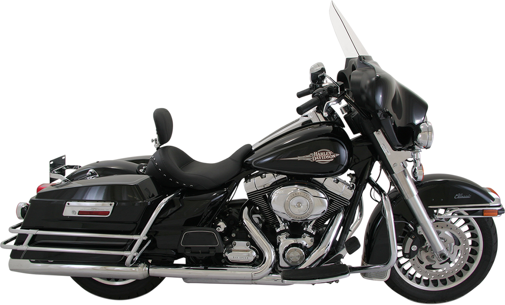 MUSTANG Lowdown Vintage Seat - Driver Backrest - Chrome Studded - FL '97-'25 79912 — image 2
