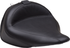 MUSTANG Wide Solo Seat - With Backrest - Vintage - Black - Smooth - FLSTN '05-'17 79914 — image 6