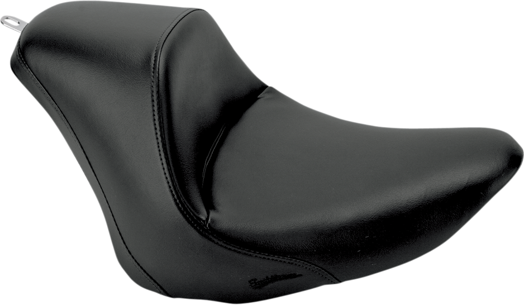 SADDLEMEN Heels Down Solo Seat - Without Backrest - Plain - Black 800-01-0021 — image 2