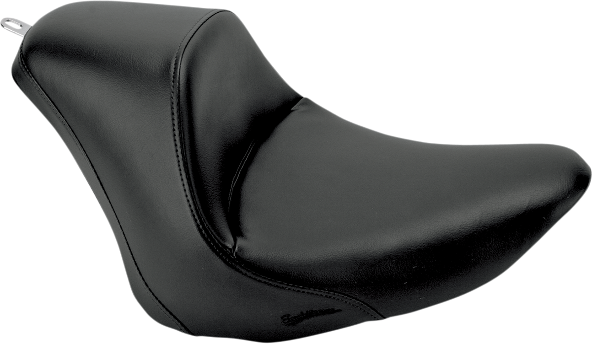 SADDLEMEN Heels Down Solo Seat - Without Backrest - Plain - Black 800-01-0021 — image 2
