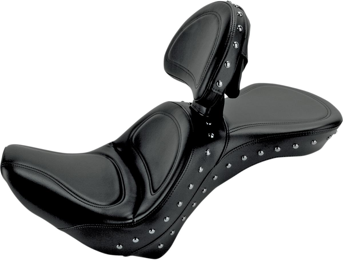 SADDLEMEN Explorer Special Seat - w/ Backrest - FLSTC '06-'17 800-23-040 — image 1