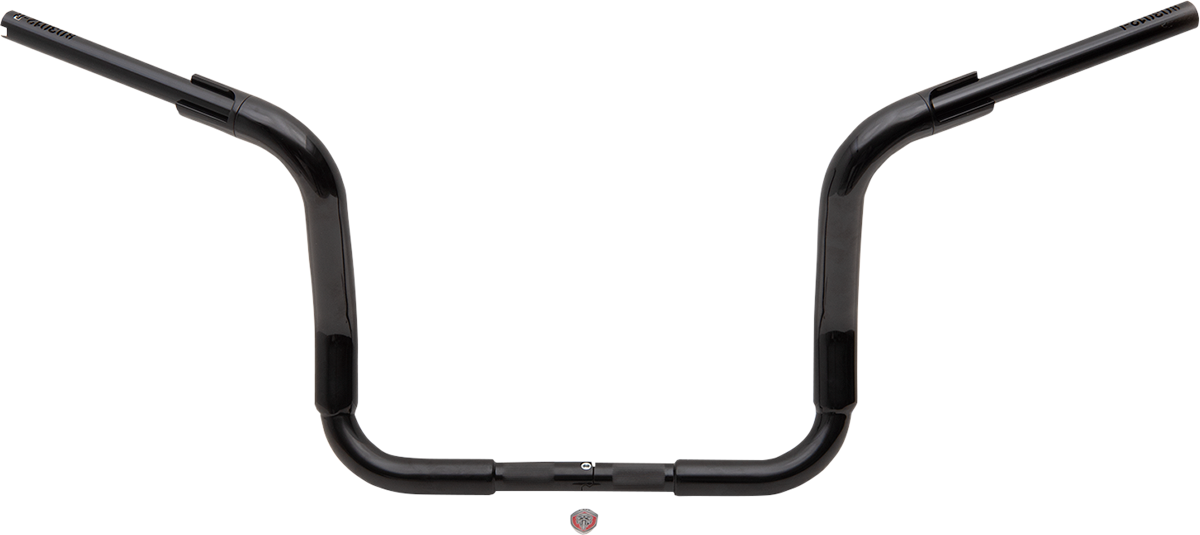 FAT BAGGERS INC. 1-1/2" EZ Install Rounded Top Handlebar - 12" - Black 803012-B — image 1