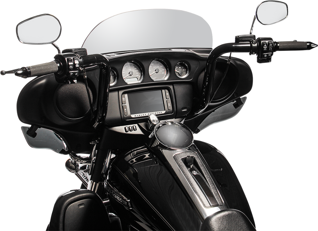 FAT BAGGERS INC. 1-1/2" EZ Install Rounded Top Handlebar - 14" - Black 803014-B — image 2