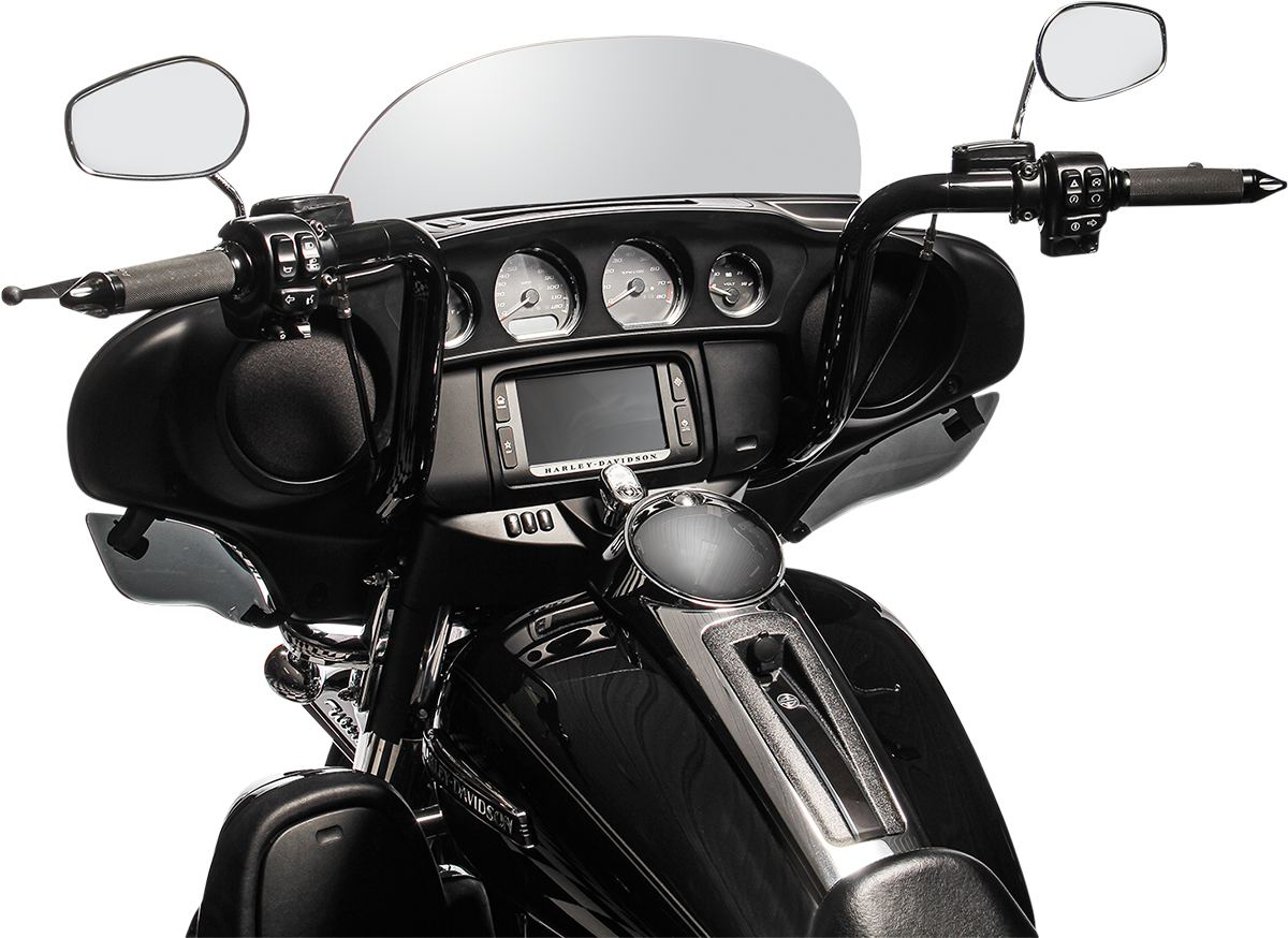 FAT BAGGERS INC. 1-1/2" EZ Install Rounded Top Handlebar - 14" - Black 803014-B — image 2