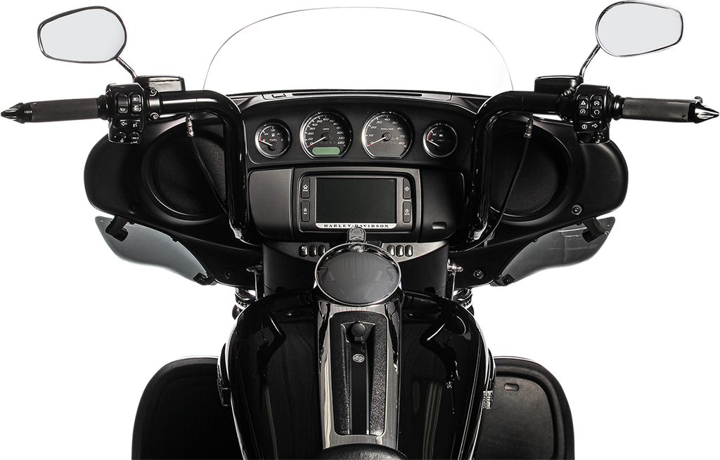 FAT BAGGERS INC. 1-1/2" EZ Install Rounded Top Handlebar - 14" - Black 803014-B — image 3