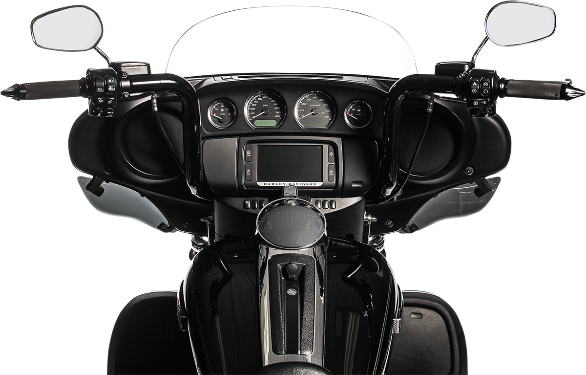 FAT BAGGERS INC. 1-1/2" EZ Install Rounded Top Handlebar - 14" - Black 803014-B — image 3
