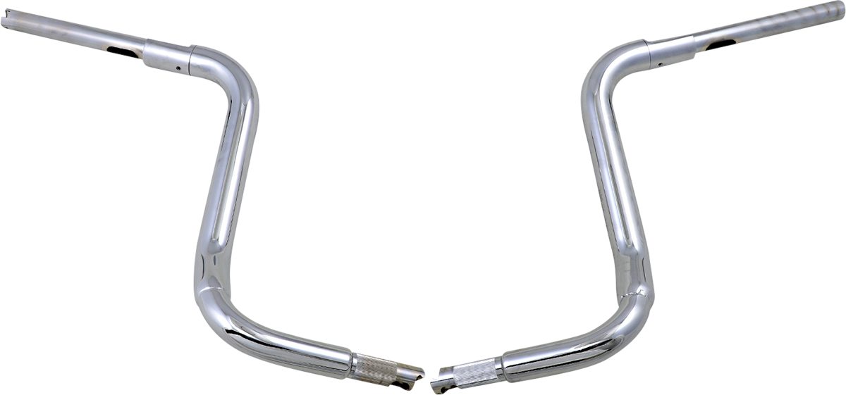 FAT BAGGERS INC. 1-1/2" EZ Install Rounded Top Handlebar - 14" - Chrome 803014 — image 1