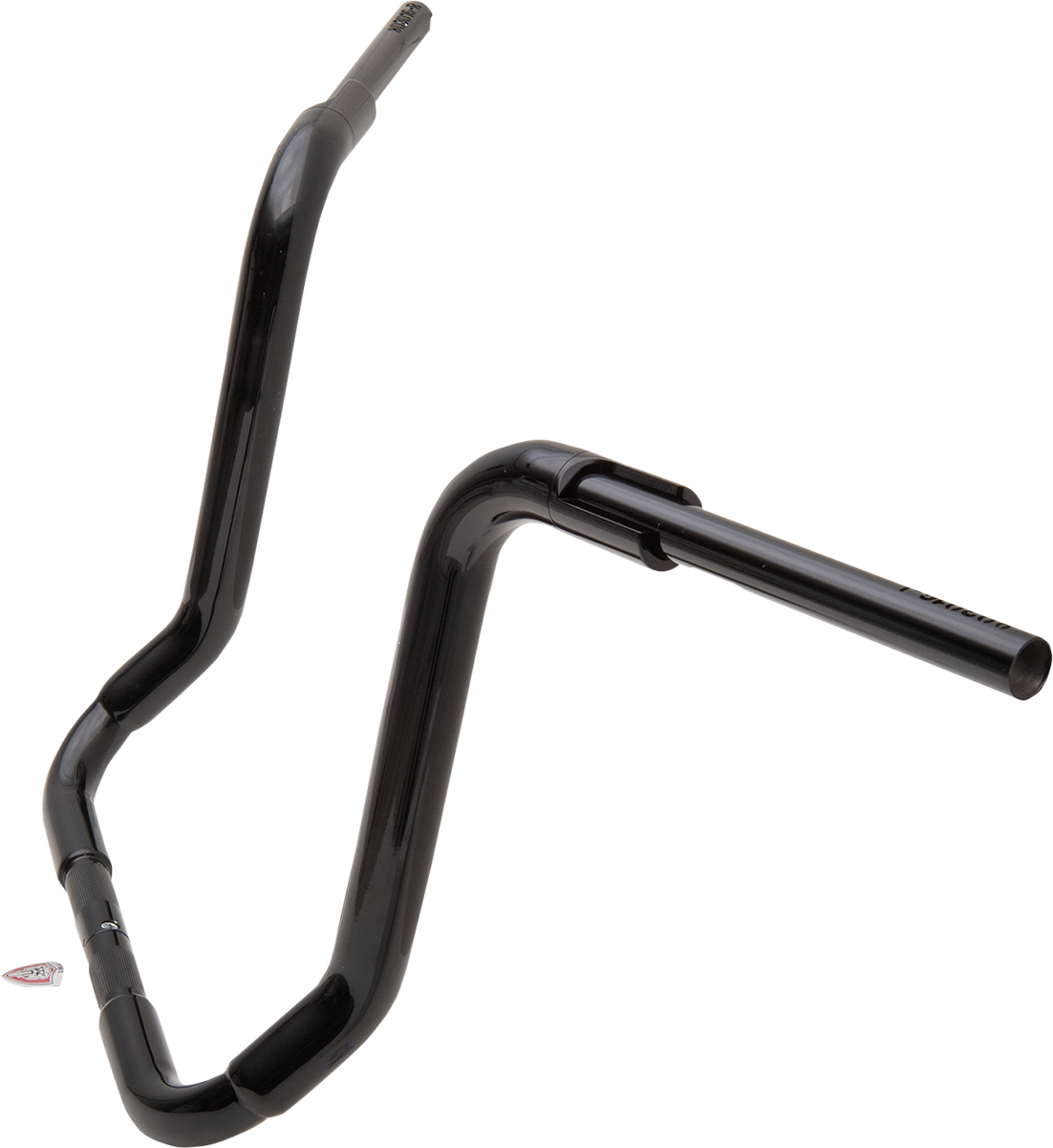FAT BAGGERS INC. 1-1/2" EZ Install Rounded Top Handlebar - 16" - Black 803016-B — image 3