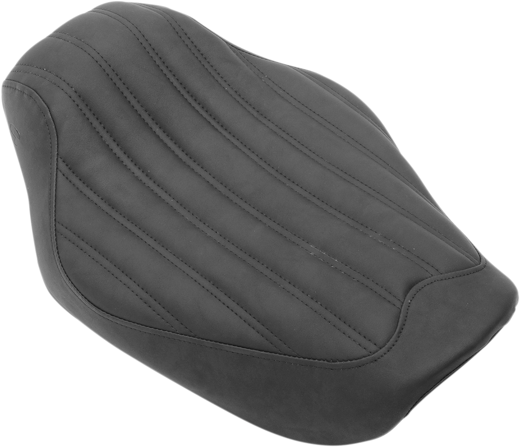 SADDLEMEN Knuckle Solo Seat - Ribbed - Black - FXD '04-'05 804-04-0023 — image 2