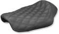 SADDLEMEN Renegade™ Solo Seat - Lattice Stitched - Black - Dyna '04-'05 804-04-002LS — image 1