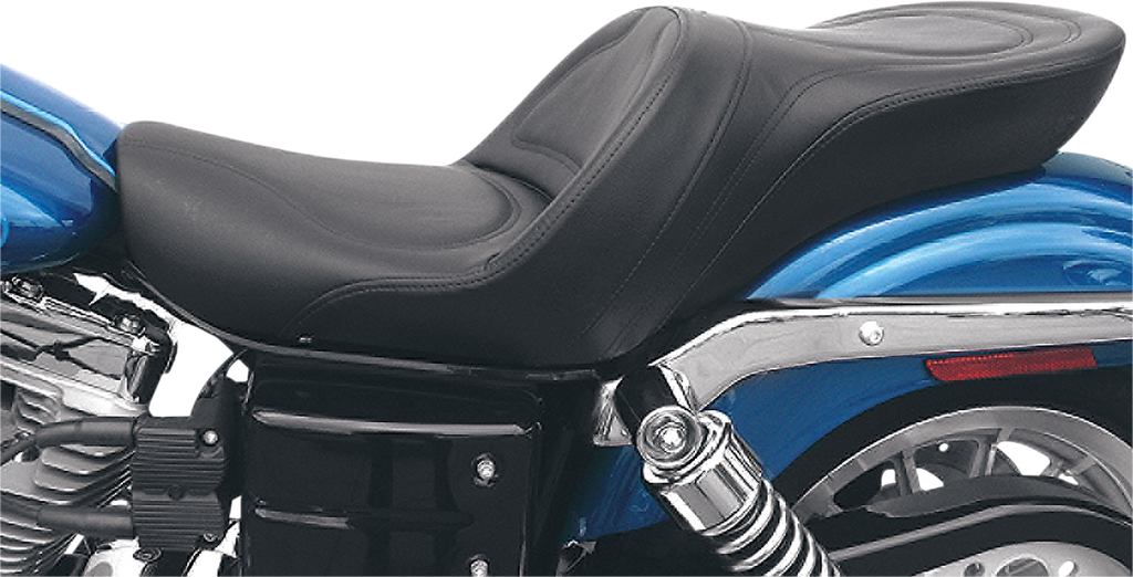 SADDLEMEN Seat - Explorer™ - Without Backrest - Stitched - Black - FXD '04-'05 804-04-0291 — image 3