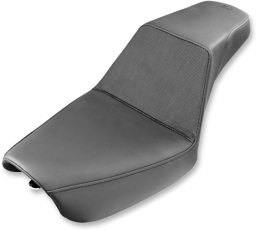SADDLEMEN Step-Up Seat - Gripper - Black - Dyna 804-04-174 — image 1