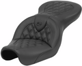 SADDLEMEN Roadsofa™ Seat - Lattice Stitch - without Backrest - FXD '04-'05 804-04-182 — image 1